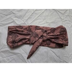 NWT Ris-k S Swell Cheetah Bandeau Bikini Swim Top 130307